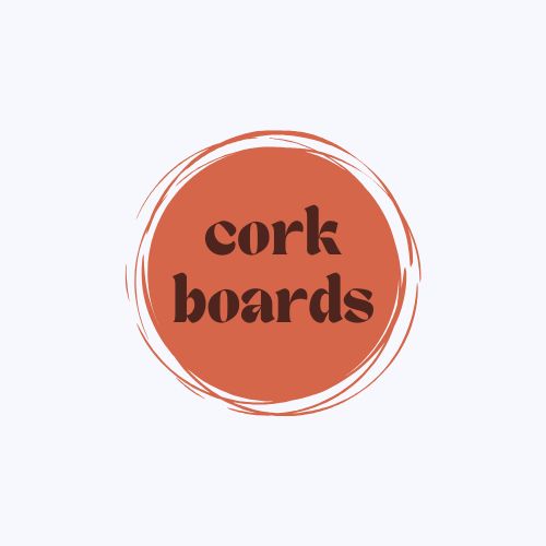 hand-painted cork boards